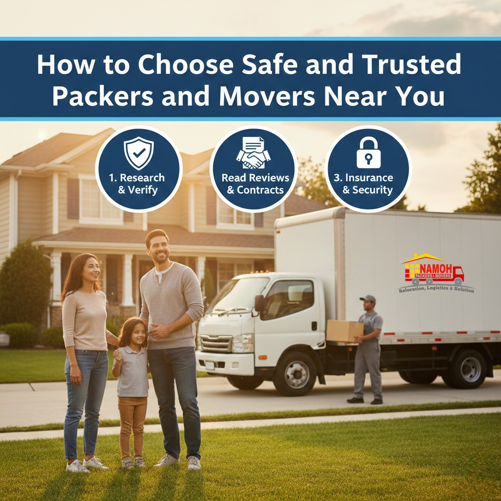 How to Choose Safe and Trusted Packers and Movers in Jabalpur?